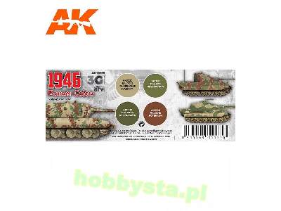 AK 11669 1946 Panzer Colors Set - image 2