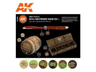 AK 11673 Old & Weathered Wood Vol 1 Set - image 2