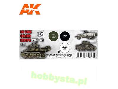 AK 11675 US Tank Colors Europe 1944-45 Set - image 2