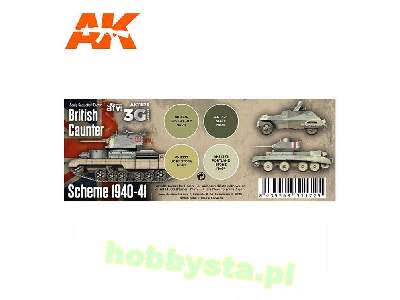 AK 11676 British Caunter Scheme 1940-41 Set - image 2