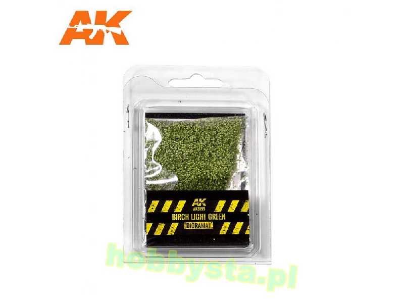 Birch Light Green Leaves 28mm (7gr. Bag) - image 1 Birch Light Green Leaves 28mm (7gr. Bag) - image 1