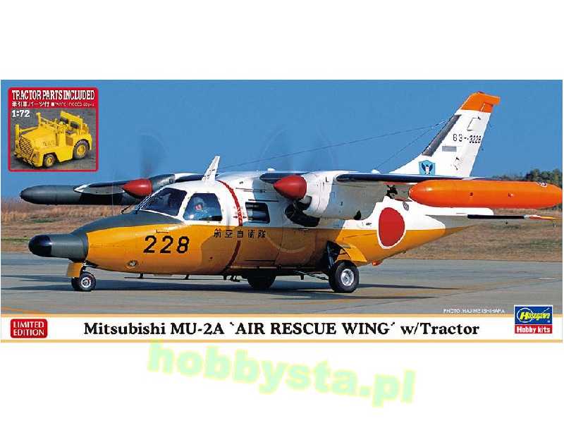 Mitsubishi Mu-2a 'air Rescue Wing' W/Tractor - image 1