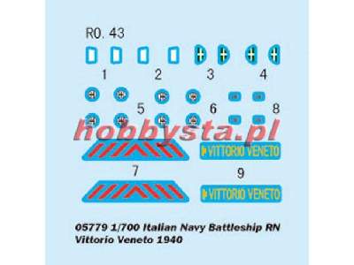 Italian Navy Battleship RN Vittorio Veneto 1940 - image 3