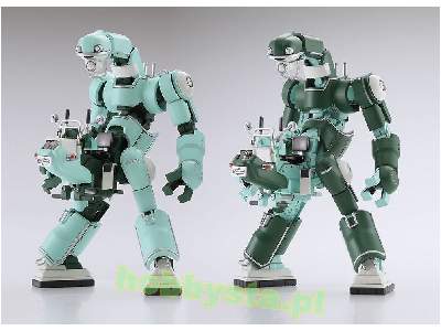 64521 Chubu 01 Light Green & Green Lightweight Mechatrobot - image 2