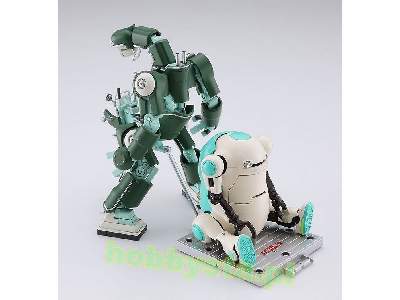 64521 Chubu 01 Light Green & Green Lightweight Mechatrobot - image 7