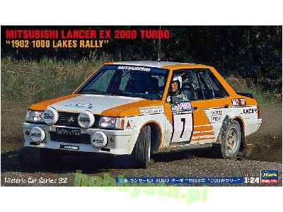 21138 Mitsubishi Lancer Ex 2000 Turbo 1982 1000 Lakes Rally - image 1