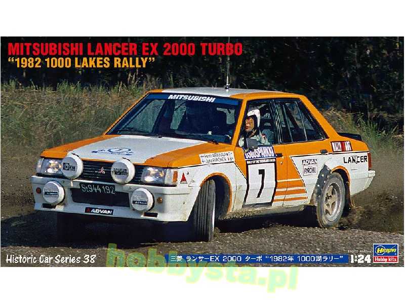 21138 Mitsubishi Lancer Ex 2000 Turbo 1982 1000 Lakes Rally - image 1