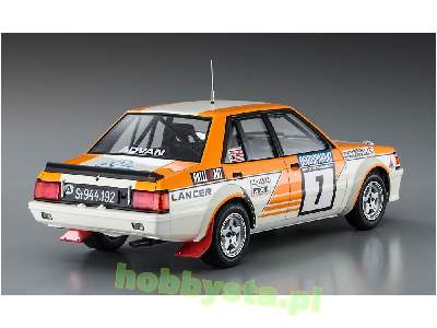 21138 Mitsubishi Lancer Ex 2000 Turbo 1982 1000 Lakes Rally - image 3
