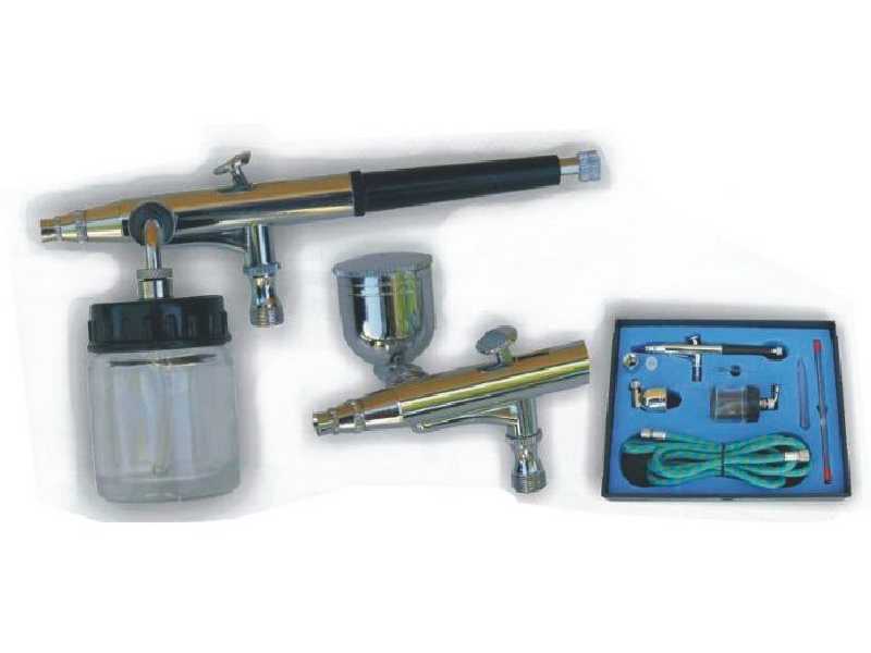 Airbrush AD-7734 w/nozzles 0,2/0,3/0,5mm - image 1 Airbrush AD-7734 w/nozzles 0,2/0,3/0,5mm - image 1