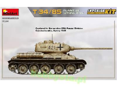 T-34/85 Plant 112. Spring 1944. Interior Kit - image 23