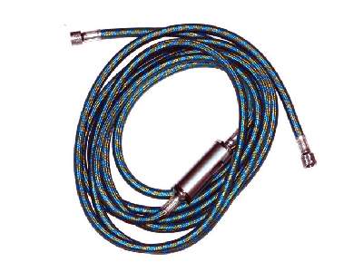 AD-7606 Air hose 3m 1/8"W - 1/8"W w/moisture trap - image 1