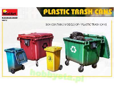 Plastic Trash Cans - image 2