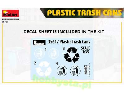 Plastic Trash Cans - image 3