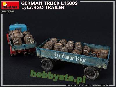 German Truck L1500s W/cargo Trailer - image 25