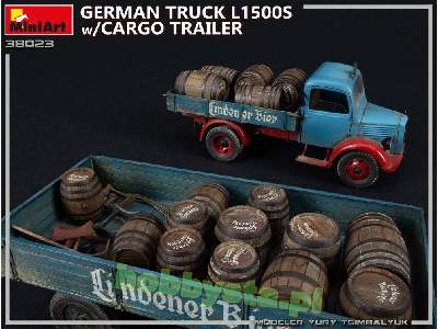 German Truck L1500s W/cargo Trailer - image 31