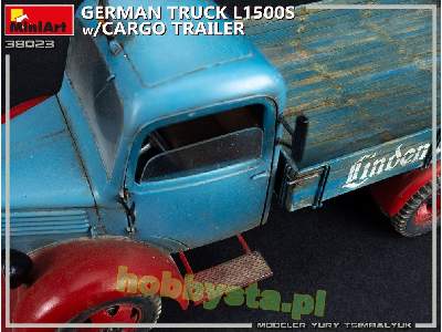 German Truck L1500s W/cargo Trailer - image 33