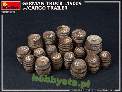German Truck L1500s W/cargo Trailer - image 35