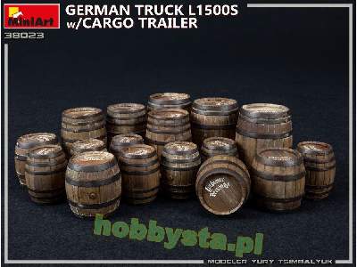 German Truck L1500s W/cargo Trailer - image 36