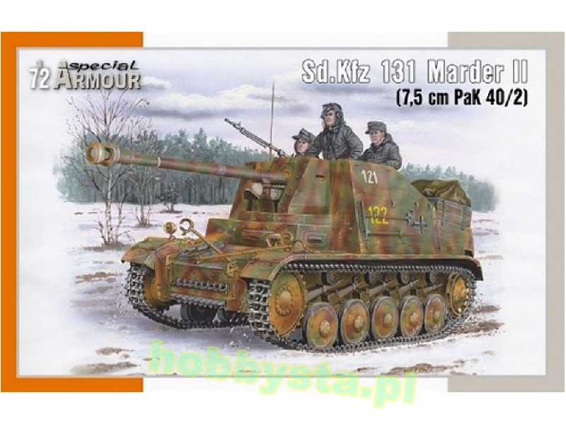 Sd.Kfz 131 Marder Ii (7,5 cm Pak 40/2) - image 1 Sd.Kfz 131 Marder Ii (7,5 cm Pak 40/2) - image 1