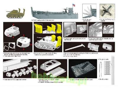 LCM(3) Landing Craft + M4A1 w/Deep Wading Kit - image 2