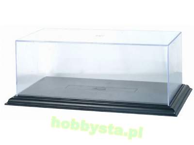 Clear Plastic Display Case 14.6"x9"x6.5"  - image 1