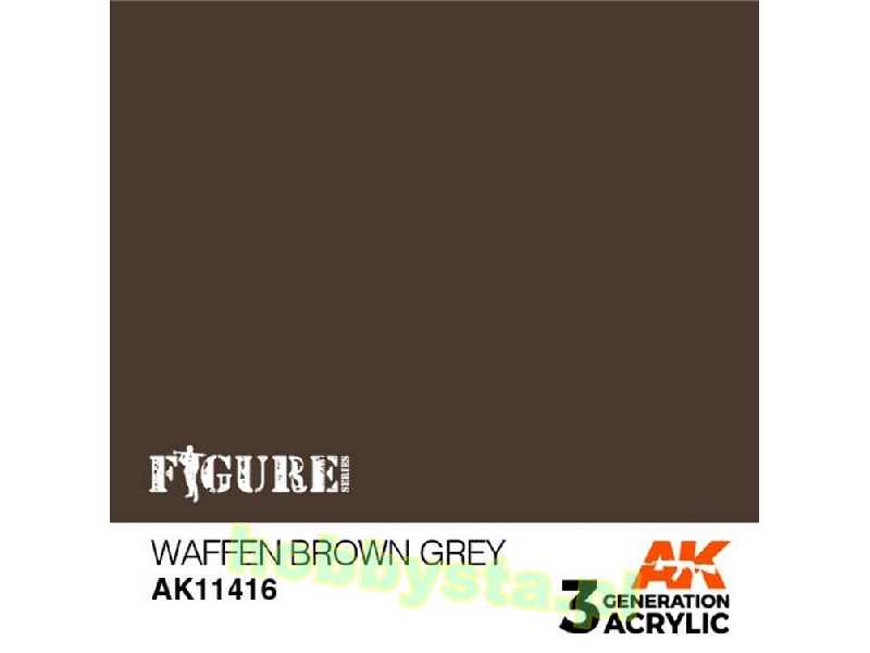 AK 11416 Waffen Brown Grey - image 1