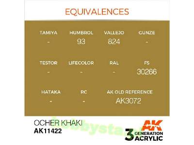 AK 11422 Ocher Khaki - image 3