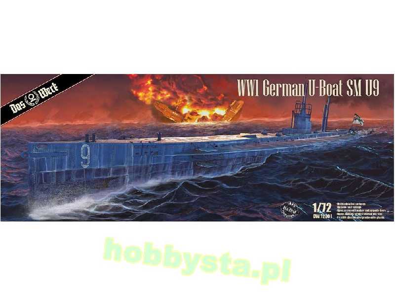 U-Boat SM U-9 German WWI Petroleum-Electric U-Boat - image 1