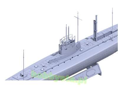 U-Boat SM U-9 German WWI Petroleum-Electric U-Boat - image 16