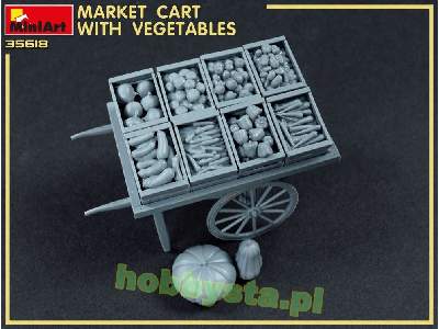 Market Cart With Vegetables - image 6