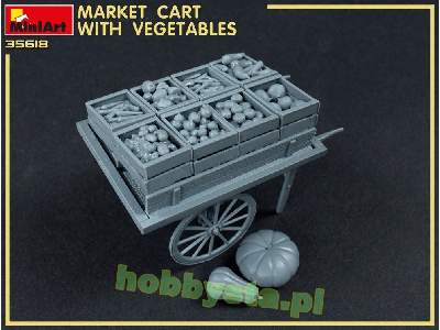 Market Cart With Vegetables - image 7