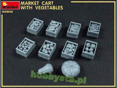 Market Cart With Vegetables - image 8