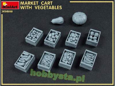 Market Cart With Vegetables - image 9
