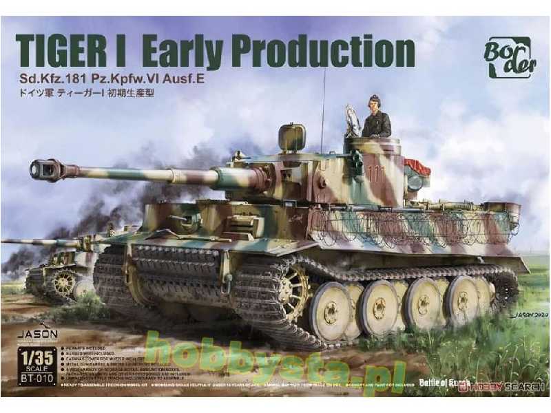 Tiger I Early Production Sd.Kfz.181 Pz.Kpfw. VI Ausf. E  - image 1
