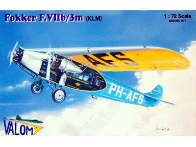 Fokker F.VIIb/3m KLM - image 1