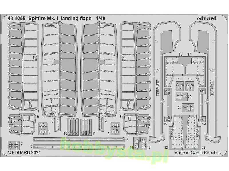 Spitfire Mk. II landing flaps 1/48 - image 1