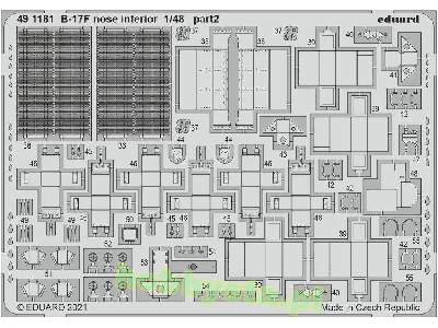 B-17F nose interior 1/48 - Hk Models - image 2