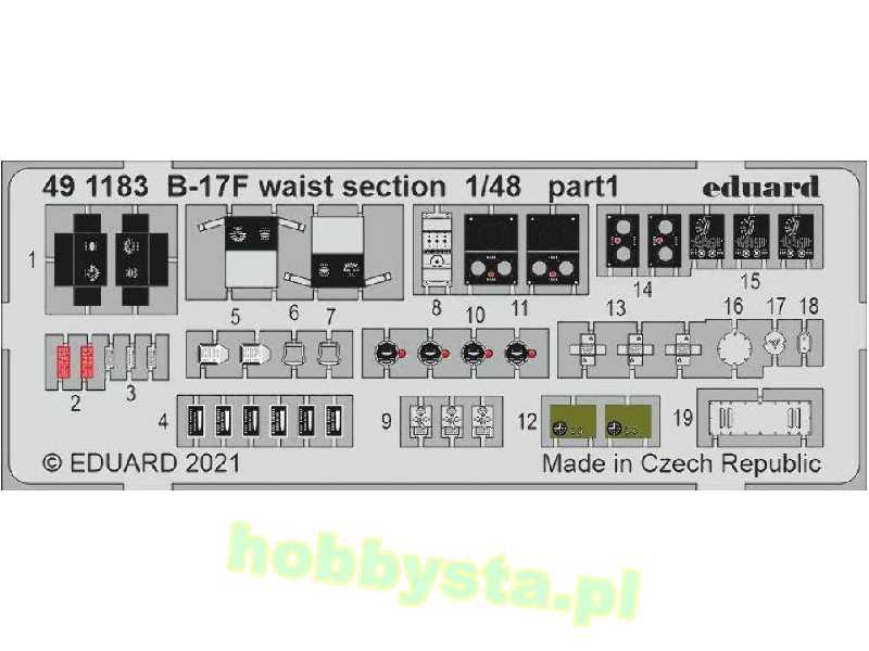 B-17F waist section 1/48 - image 1