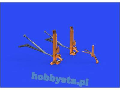 B-17F undercarriage legs BRONZE 1/48 - Hk Models - image 3