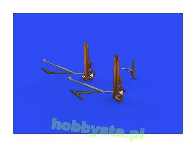 B-17F undercarriage legs BRONZE 1/48 - Hk Models - image 5