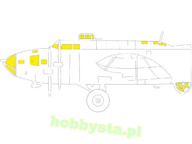 B-17F TFace 1/48 - Hk Models - image 1