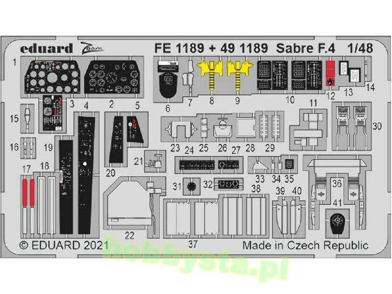 Sabre F.4 1/48 - image 1