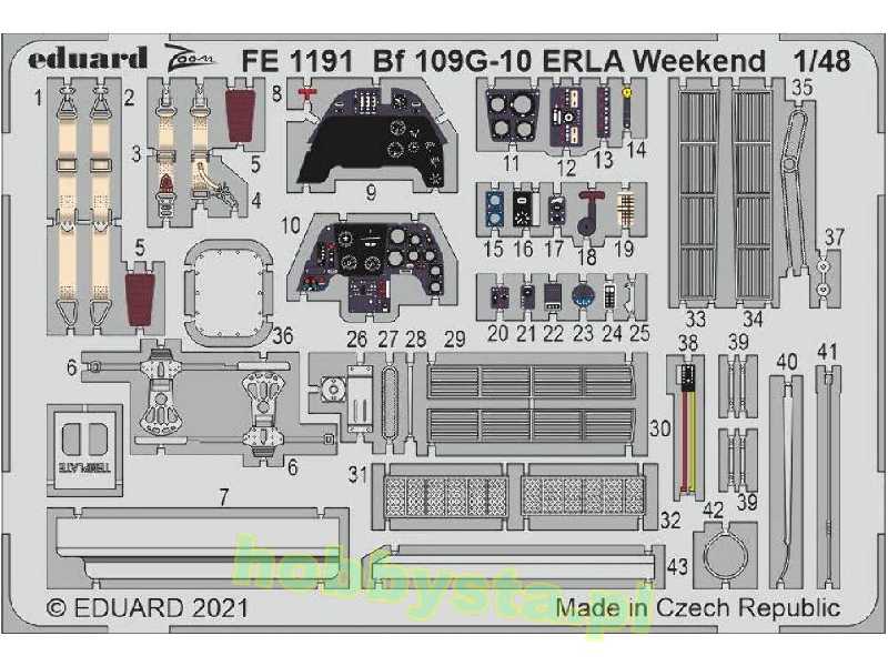 Bf 109G-10 ERLA Weekend 1/48 - image 1