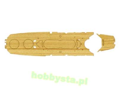 Toku-5 Ex-102 Wood Deck Seal For IJN Battle Ship Musashi - image 1