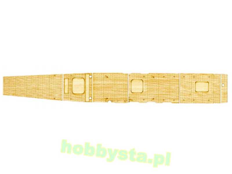 Nx-4 Ex-1 IJN Aircraft Carrier Akagi Grade-up Parts Wooden Deck  - image 1