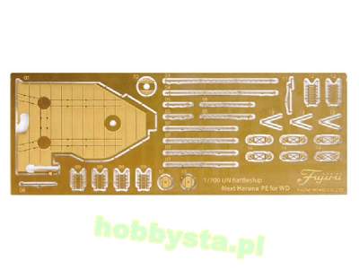 Nx-15 Ex-101 Wood Deck Seal For IJN Battleship Haruna  - image 2