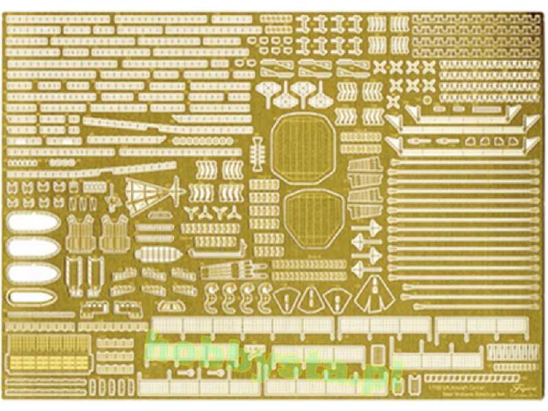 Nx-8 Ex-101 Photo-etched Parts Set For IJN Aircraft Carrier Shin - image 1