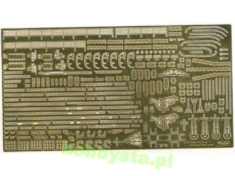 Nx-4 Ex-101 Photo-etched Parts Set For IJN Aircraft Carrier Akag - image 1