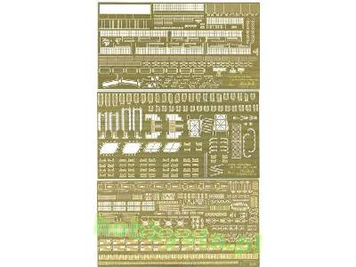 No.4 Ex-10 Photo-etched Parts Set For IJN Aircraft Carrier Shoka - image 2