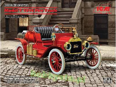 Model T 1914 Fire Truck American Car - image 1